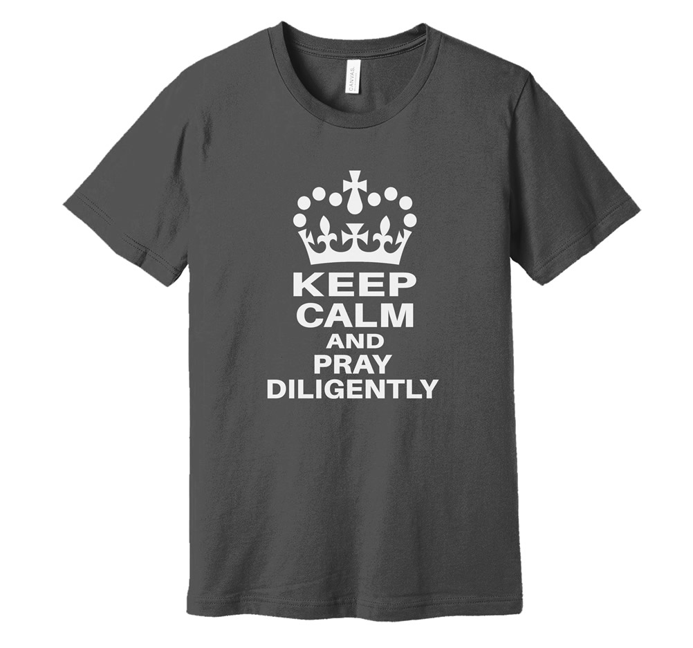 Keep Calm and Pray Diligently T-Shirt