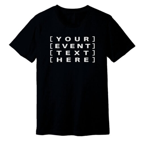 Customised Event T-Shirt