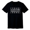 Black - Customised Graphic T-Shirt Custom printed t-shirts, caps, and hats with personalised designs for events, teams, brands, gifts, and everyday wear.