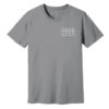 Grey - Customised Logo T-Shirt Custom printed t-shirts, caps, and hats with personalised designs for events, teams,
