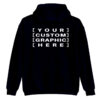 Navy - Customised Graphic Hoodie Custom printed hoodies, t-shirts, caps, and hats with personalised designs for events, teams, brands, gifts, and everyday wear.